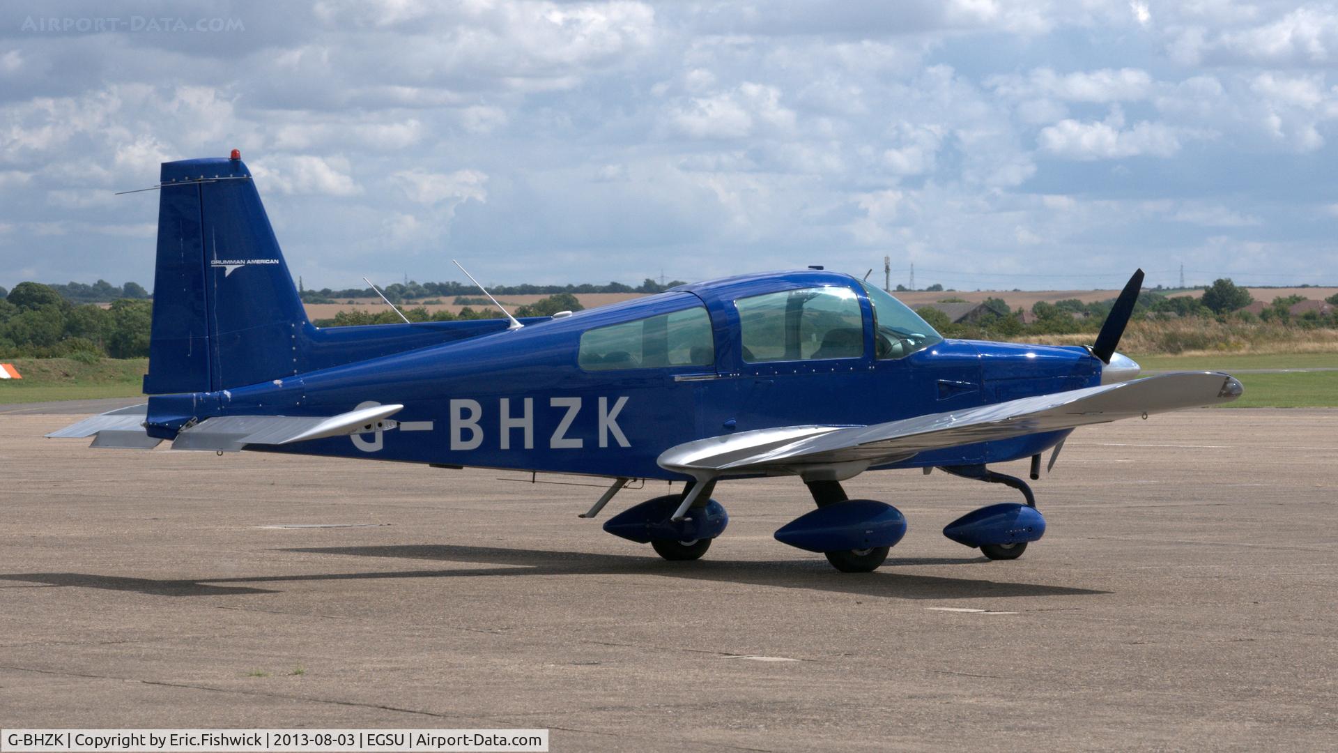 G-BHZK, 1978 Gulfstream American AA-5B Tiger C/N AA5B-0743, 2. G-BHZK visiting Duxford Airfield.