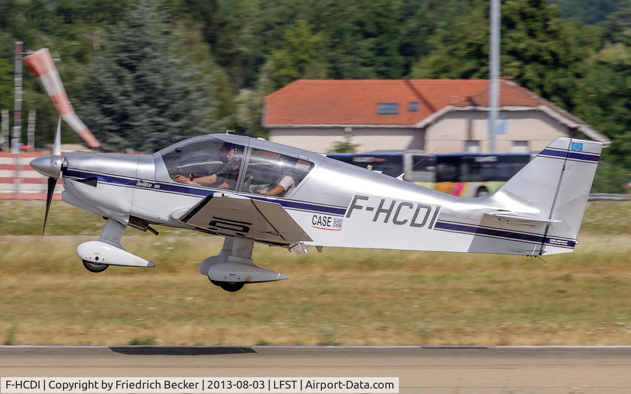 F-HCDI, 2005 Robin DR-400-140B Major C/N 2593, moments prior touchdown
