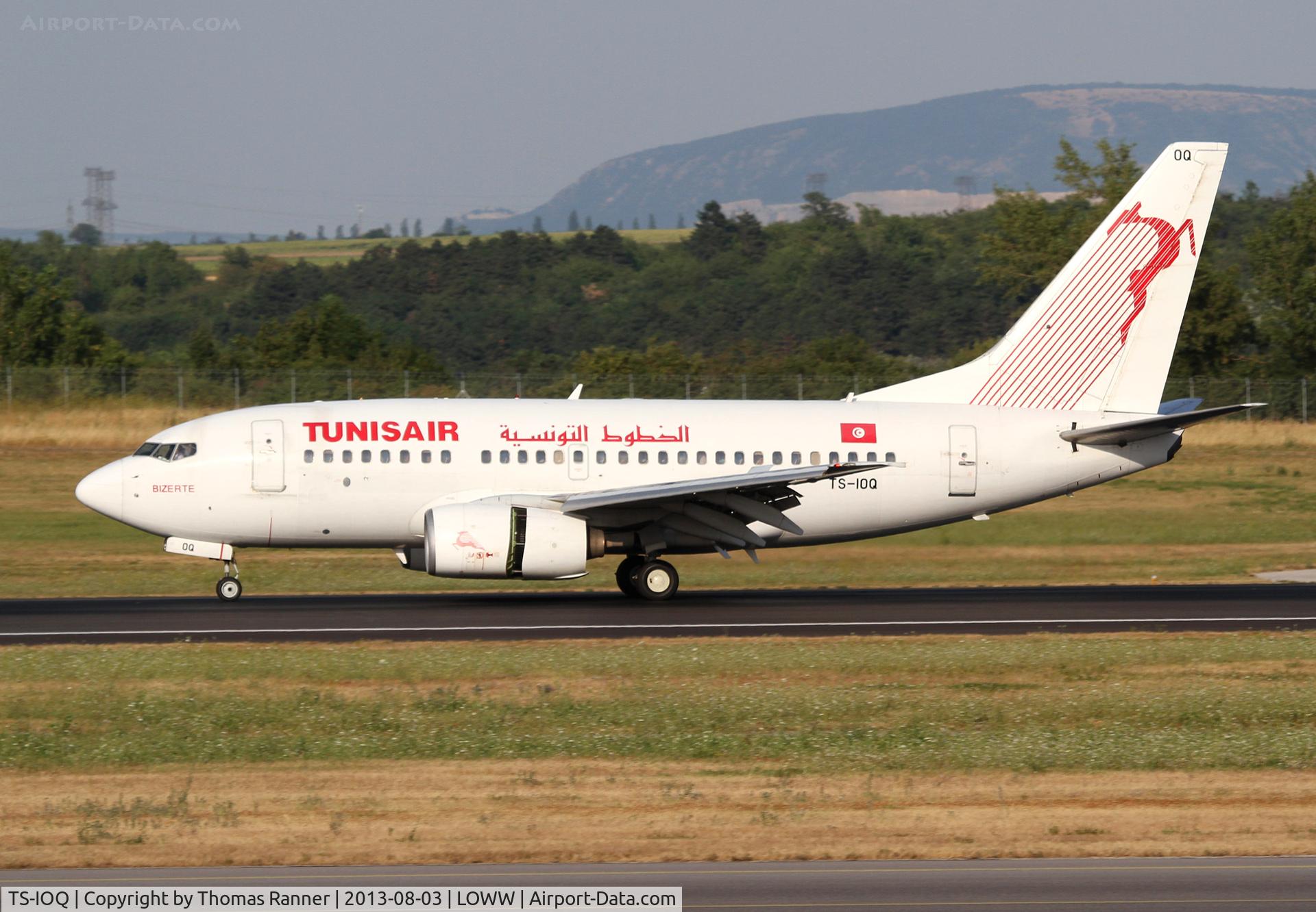 TS-IOQ, 2000 Boeing 737-6H3 C/N 29501, Tunisair B737