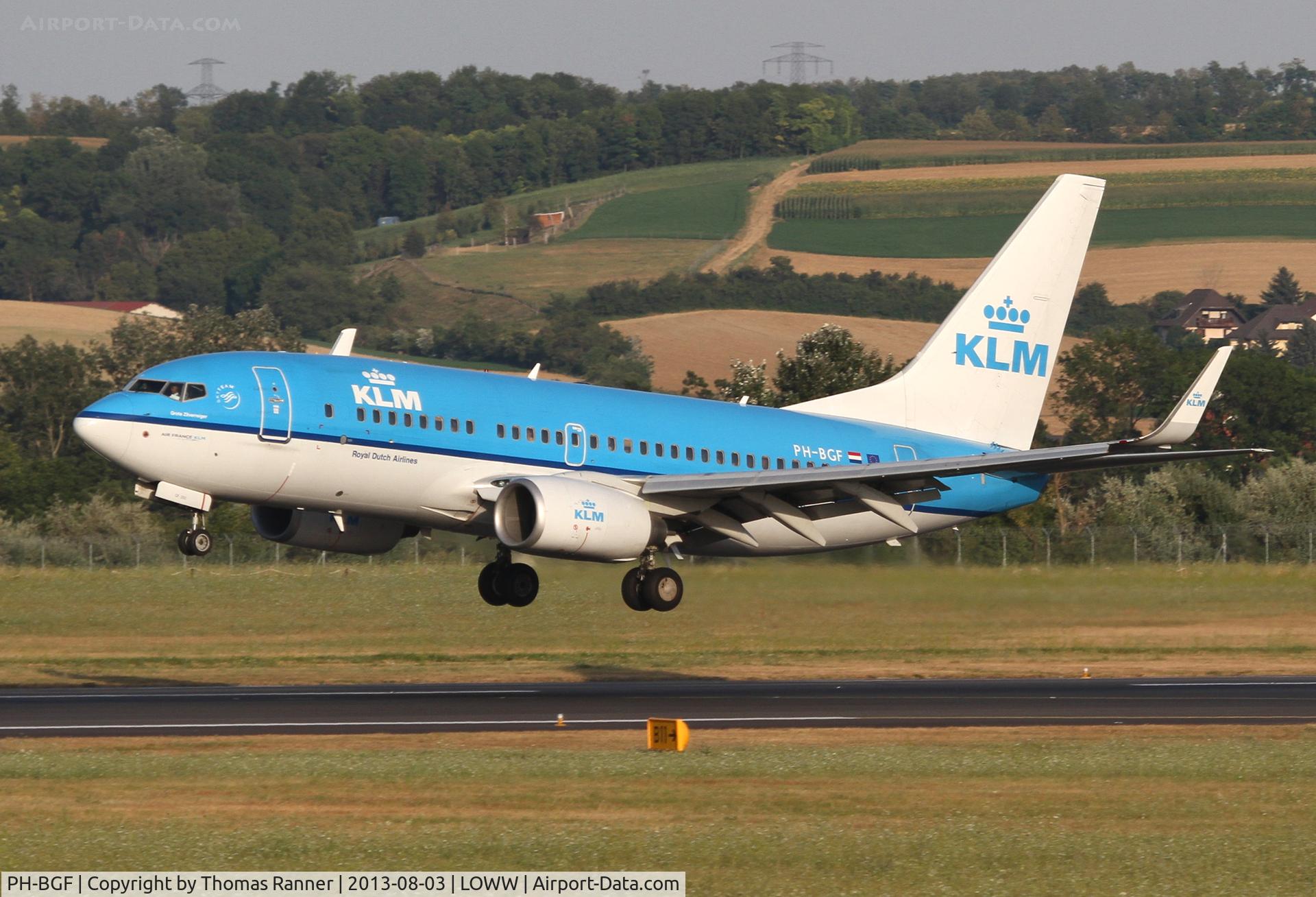 PH-BGF, 2008 Boeing 737-7K2 C/N 30365, KLM B737