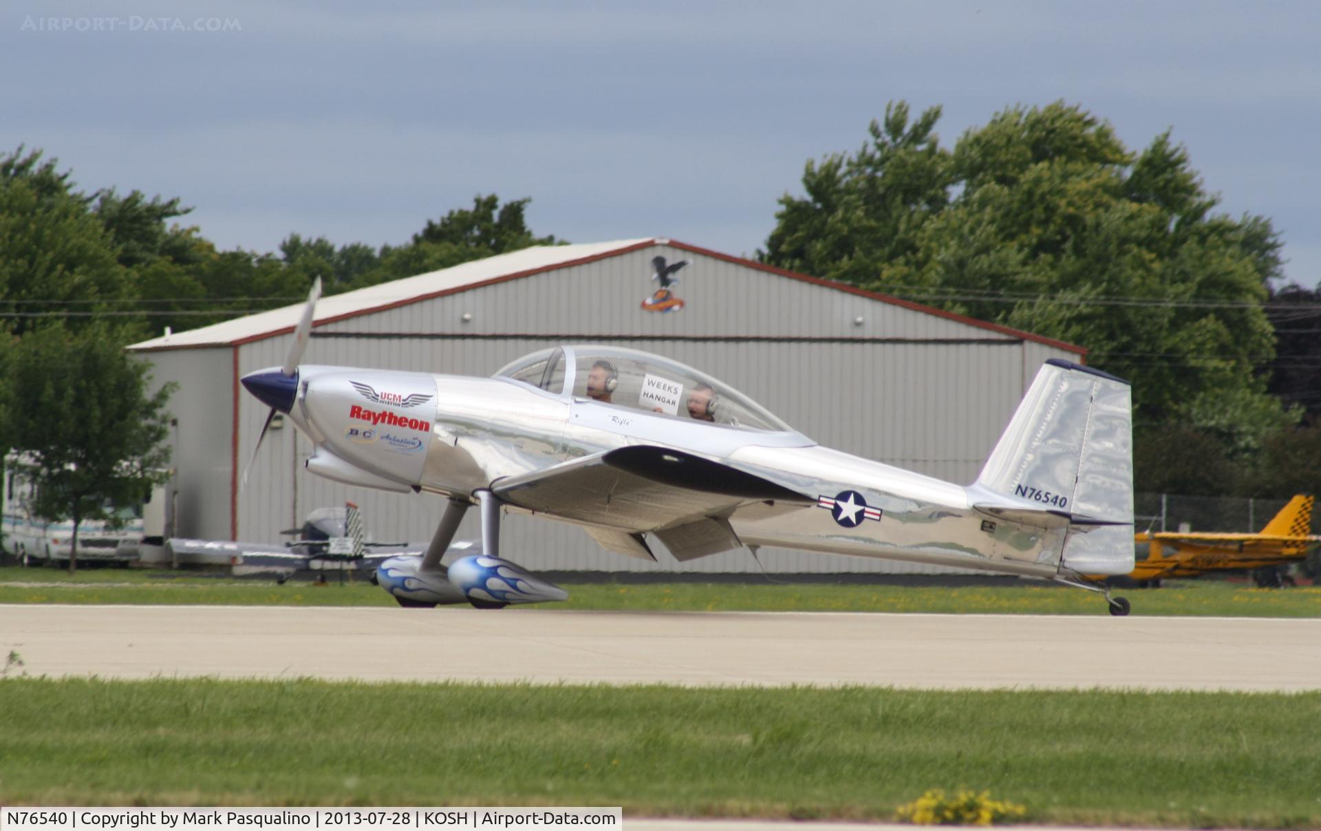N76540, Vans RV-8 C/N 80733, Vans RV-8