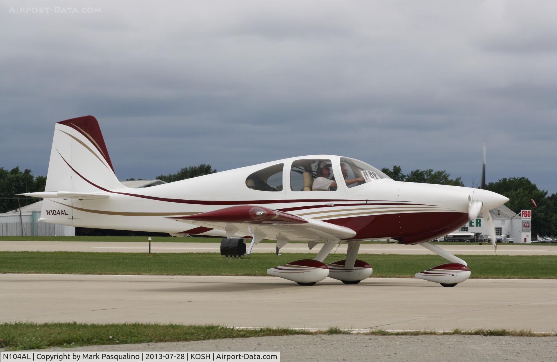 N104AL, Vans RV-10 C/N 40369, Vans RV-10