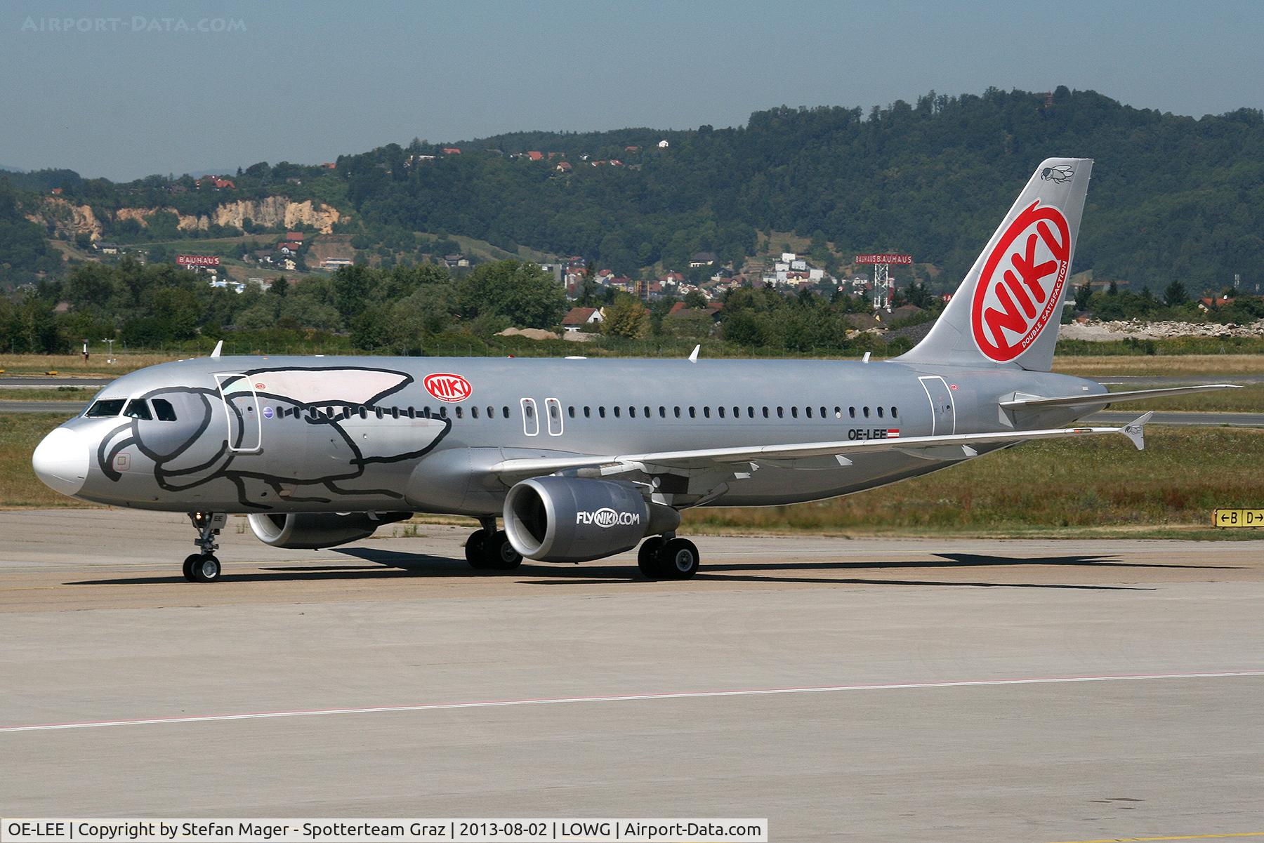 OE-LEE, 2006 Airbus A320-214 C/N 2749, Niki A320 arriving from HER @GRZ