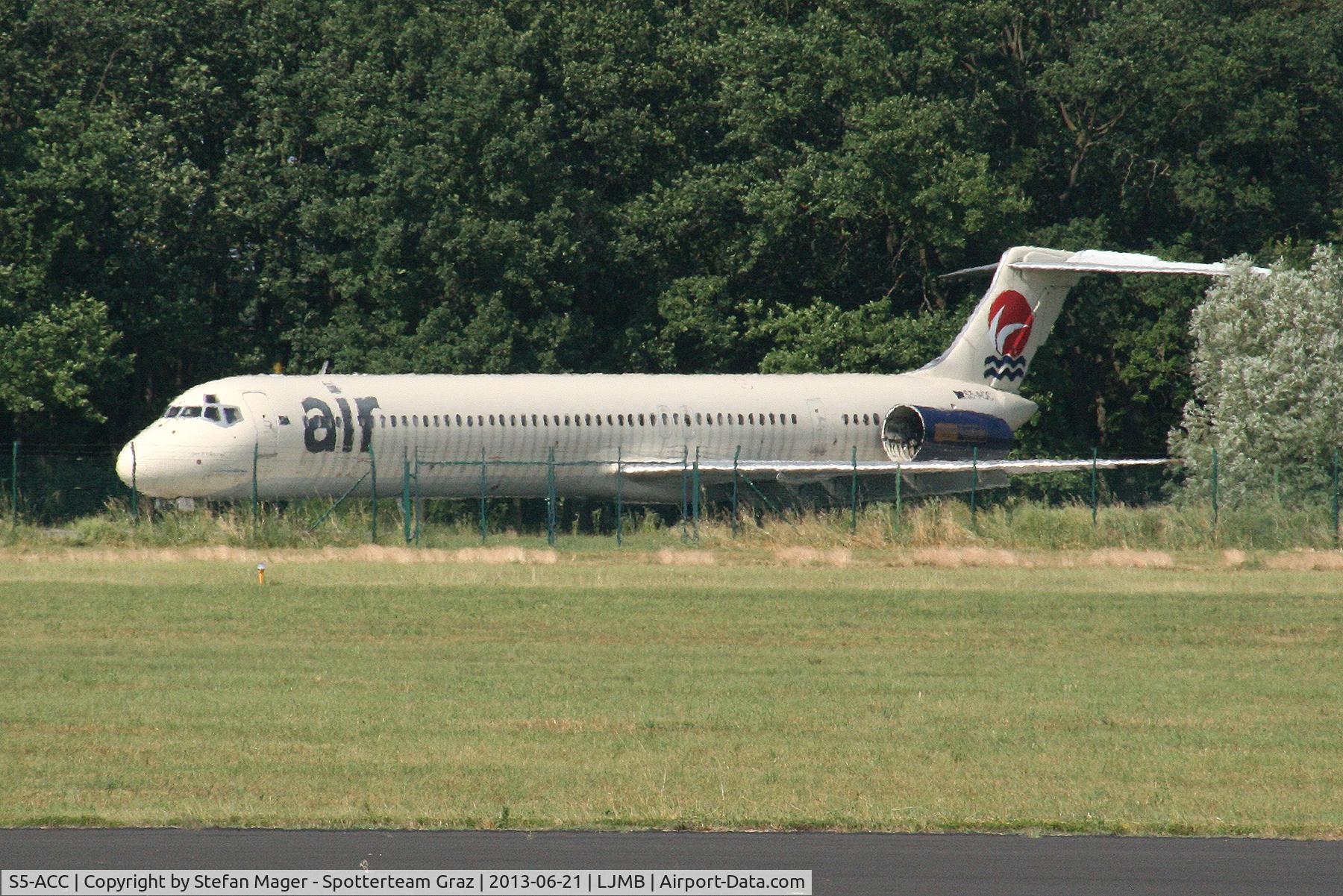 S5-ACC, 1982 McDonnell Douglas MD-82 (DC-9-82) C/N 48095, MD-82 @MBX
