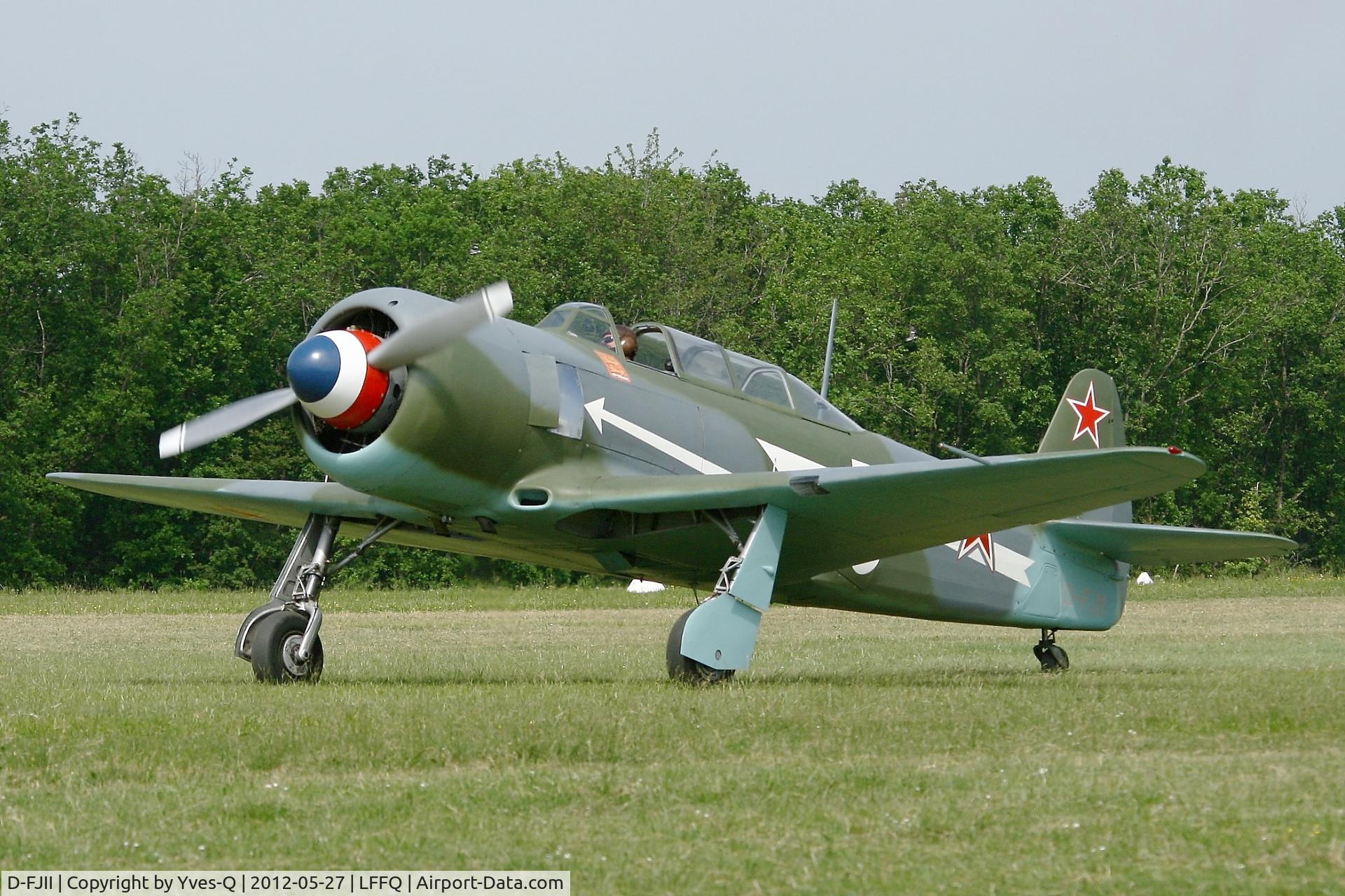 D-FJII, Yakovlev Yak-11 C/N Y-5434, Yakovlev Yak-11, La Ferté-Alais Airfield (LFFQ)