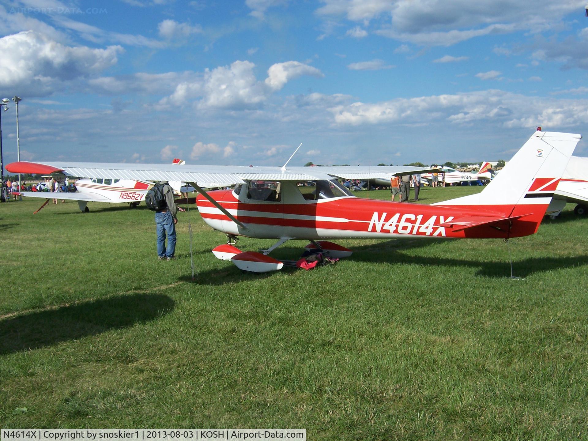 N4614X, 1966 Cessna 150G C/N 15064664, Airventure - Vintage parking
