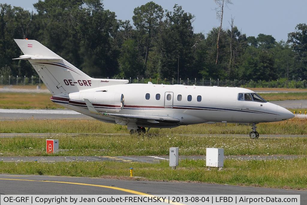 OE-GRF, 2006 Raytheon Hawker 850XP C/N 258813, Airlines Management parking Lima
