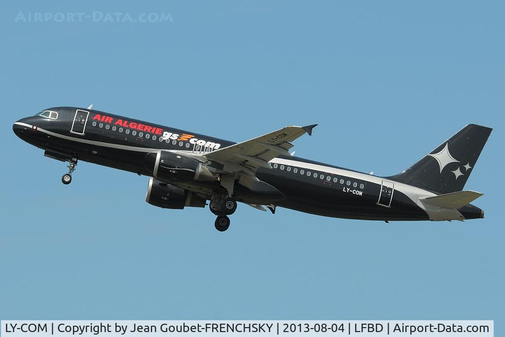 LY-COM, 1995 Airbus A320-212 C/N 528, AH1193 to Oran