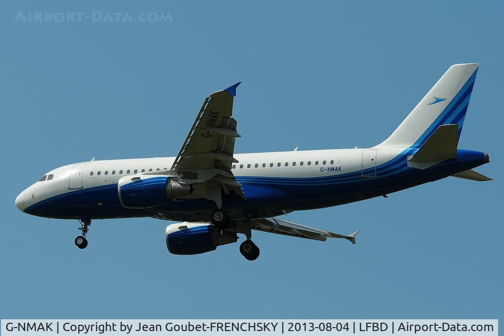 G-NMAK, 2005 Airbus A319-115 C/N 2550, Twin Jet Aircraft Sales landing 23 from Le Bourget