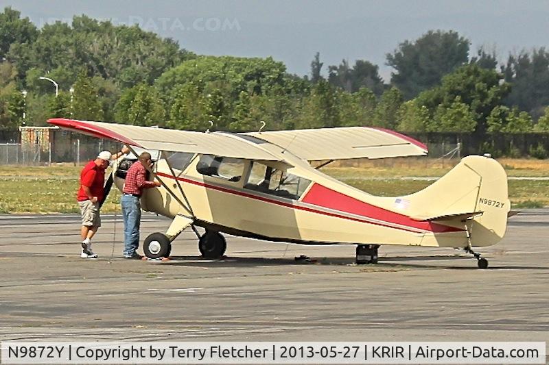 N9872Y, 1962 Champion 7EC C/N 764, Parked at Flabob Airport , Riverside , California