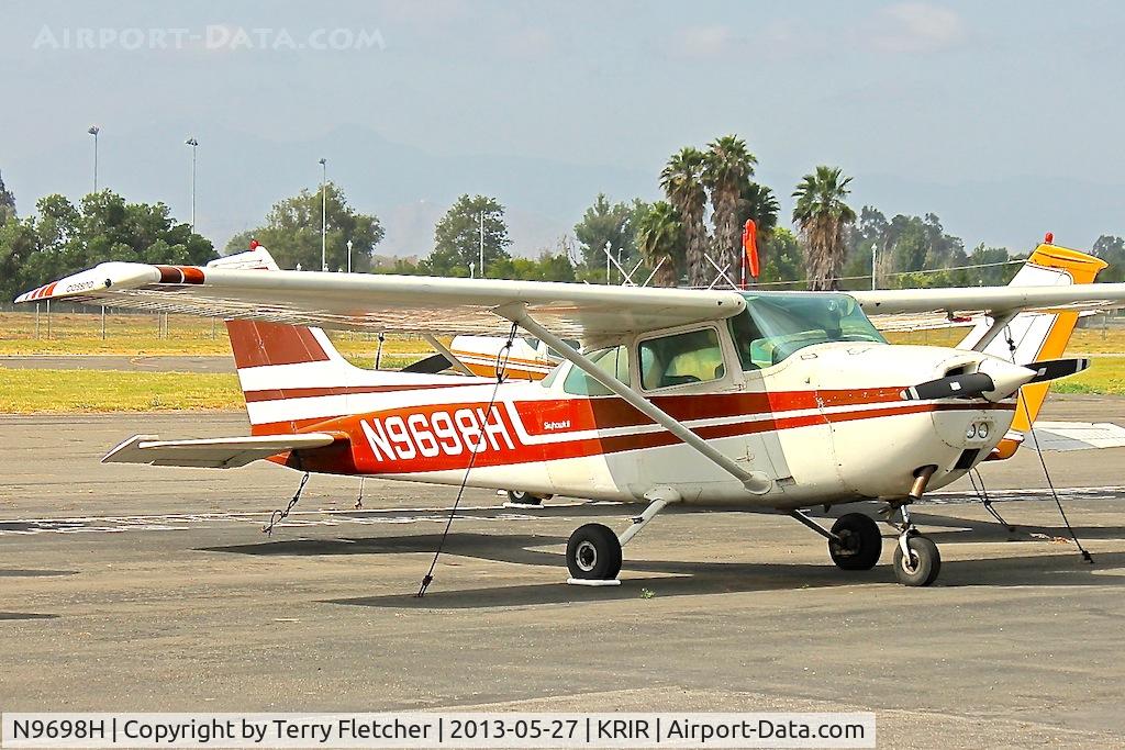 N9698H, 1975 Cessna 172M C/N 17266322, Parked at Flabob Airport , Riverside , California