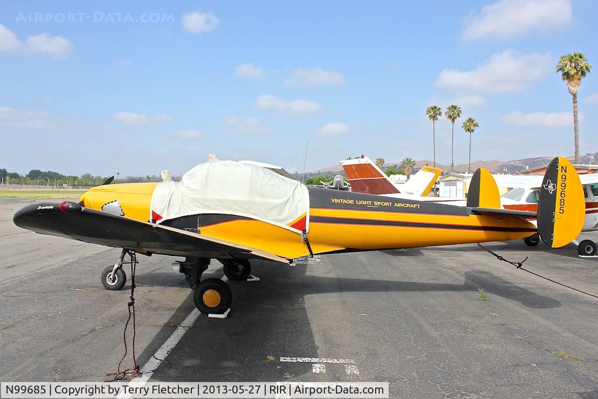 N99685, 1946 Erco 415C Ercoupe C/N 2308, Parked at Flabob Airport , Riverside , California