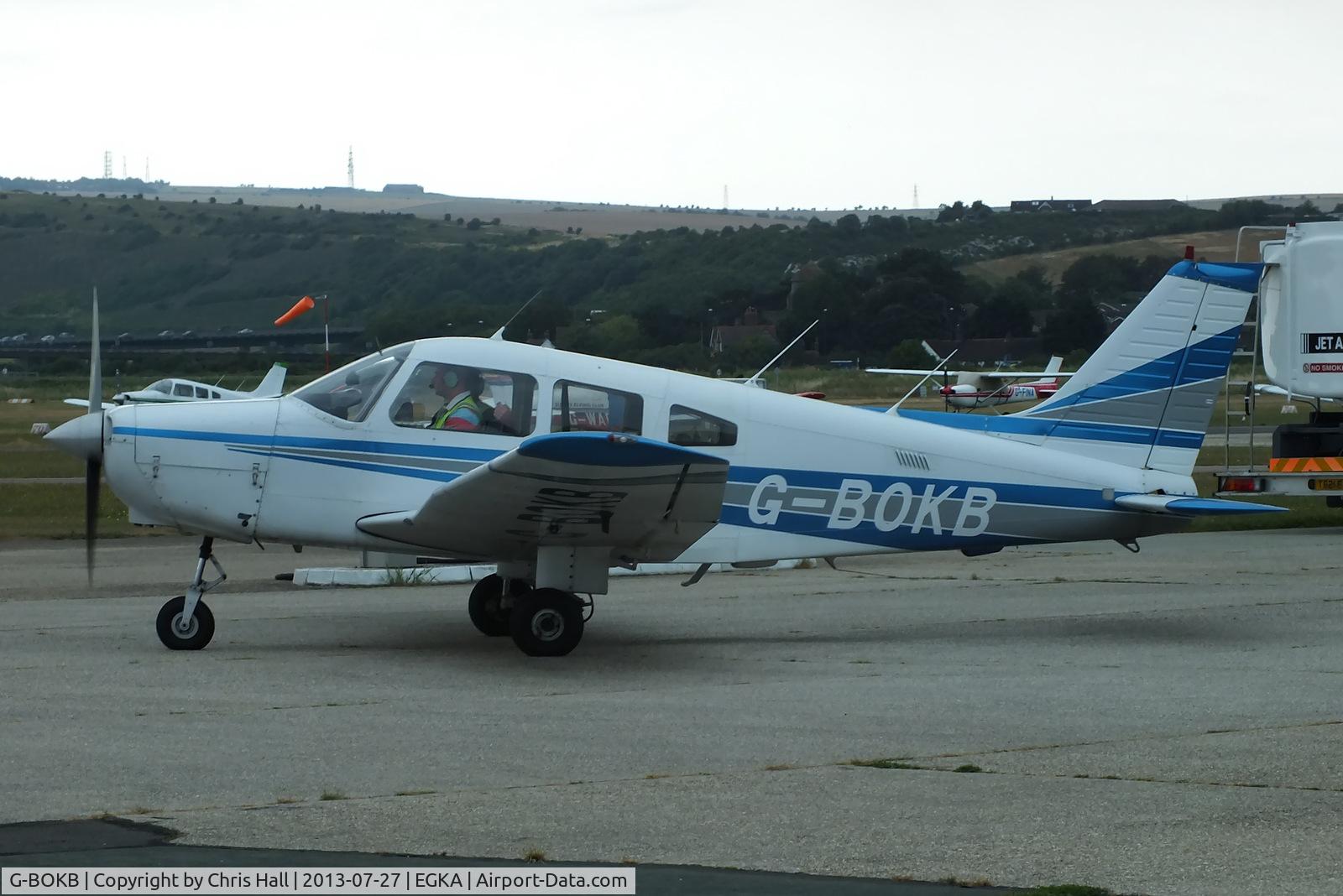 G-BOKB, 1982 Piper PA-28-161 Cherokee Warrior II C/N 28-8216077, Apollo Aviation