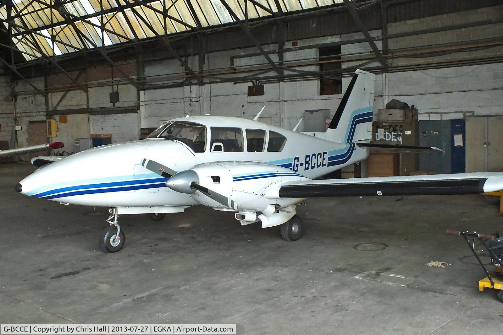 G-BCCE, 1973 Piper PA-23-250 Aztec E C/N 27-7405282, privately owned