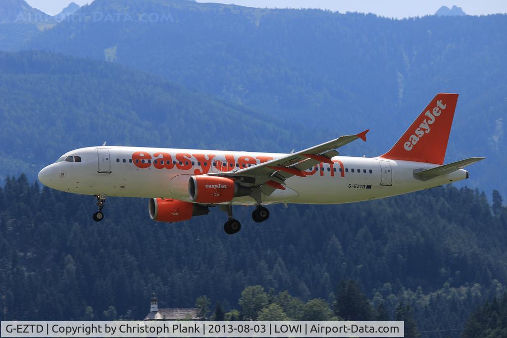 G-EZTD, 2009 Airbus A320-214 C/N 3909, from London LGW