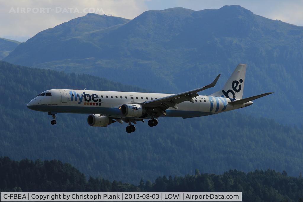 G-FBEA, 2006 Embraer 195LR (ERJ-190-200LR) C/N 19000029, from London LGW