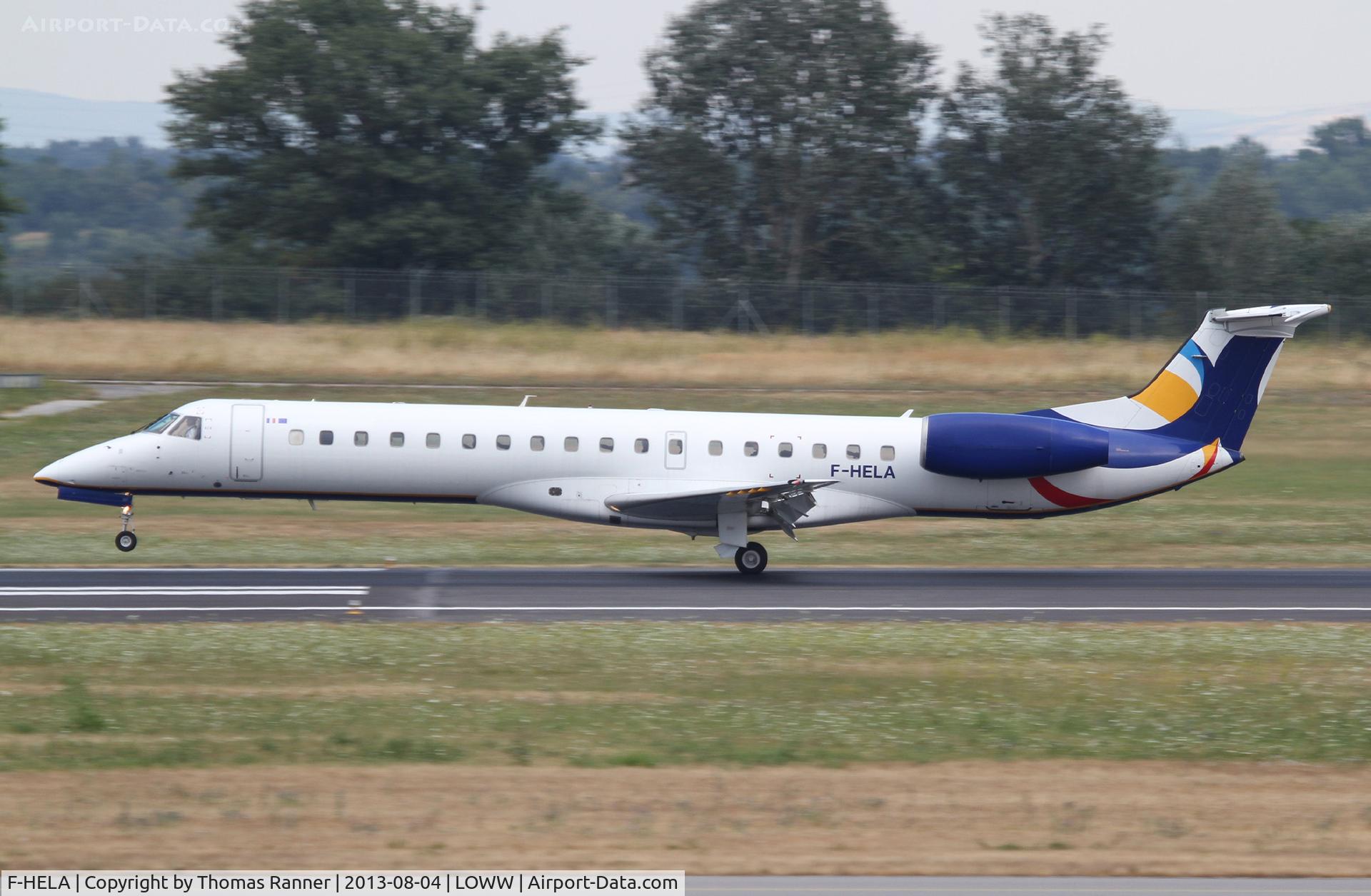 F-HELA, 1999 Embraer EMB-145EU (ERJ-145EU) C/N 145167, SiAvia Embraer 145