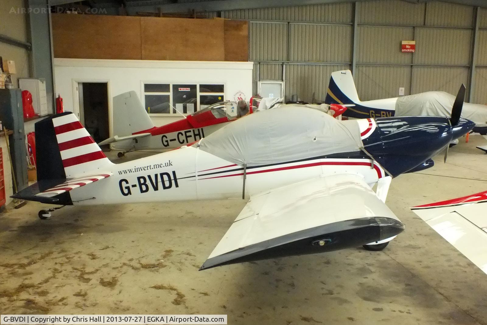 G-BVDI, 1992 Vans RV-4 C/N 2058, privately owned