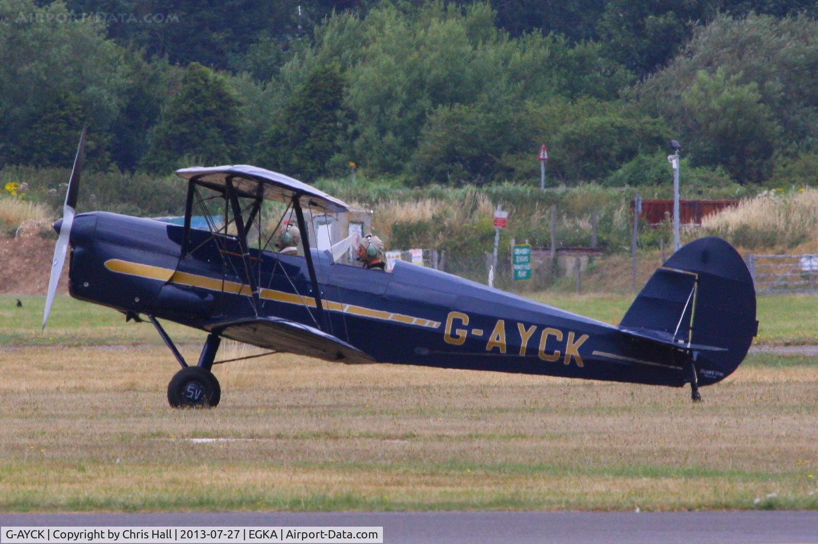G-AYCK, 1950 Stampe-Vertongen SV-4C C/N 1139, The Real Flying Company Ltd