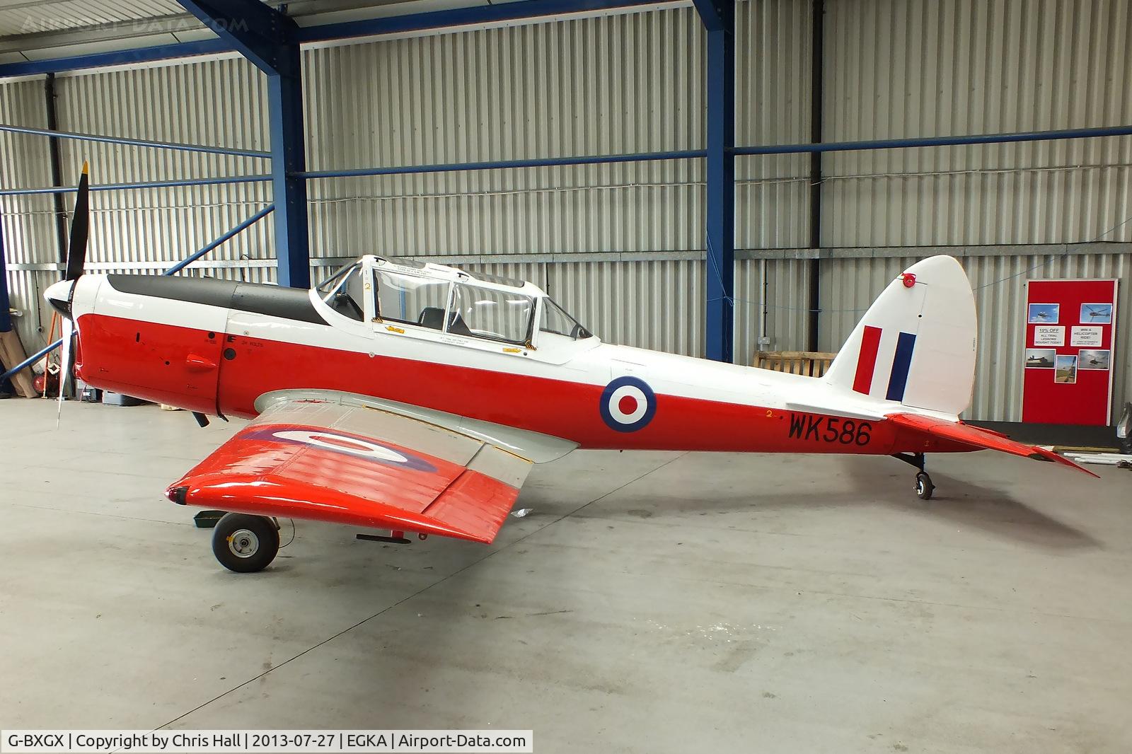 G-BXGX, 1952 De Havilland DHC-1 Chipmunk T.10 C/N C1/0609, The Real Flying Company Ltd