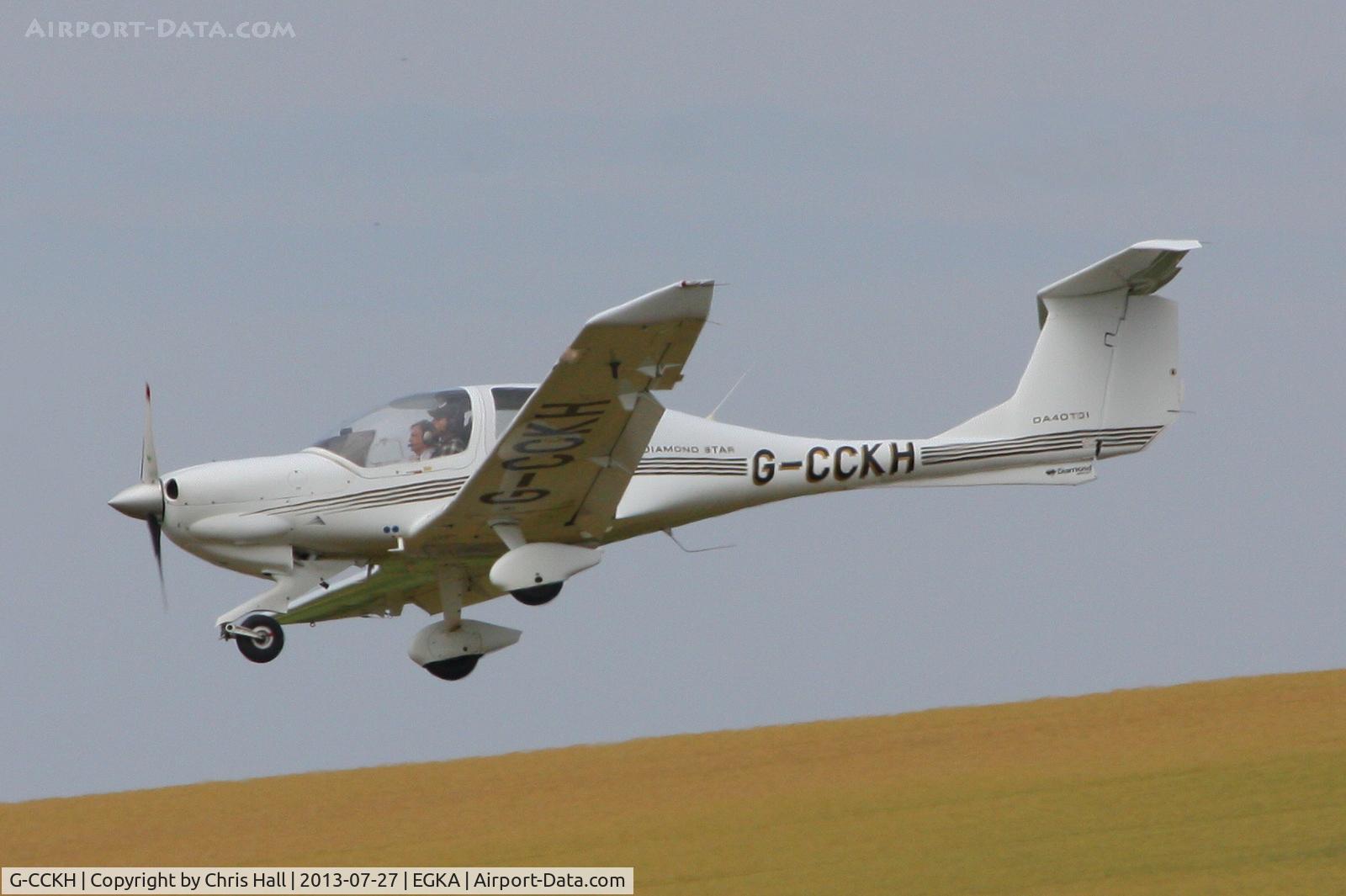 G-CCKH, 2003 Diamond DA-40D Diamond Star C/N D4.039, Flying Time Ltd
