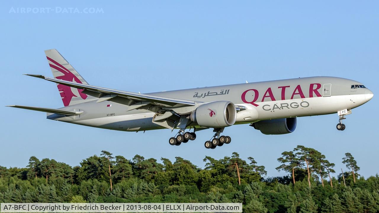 A7-BFC, 2011 Boeing 777-FDZ C/N 36099, on final RW24