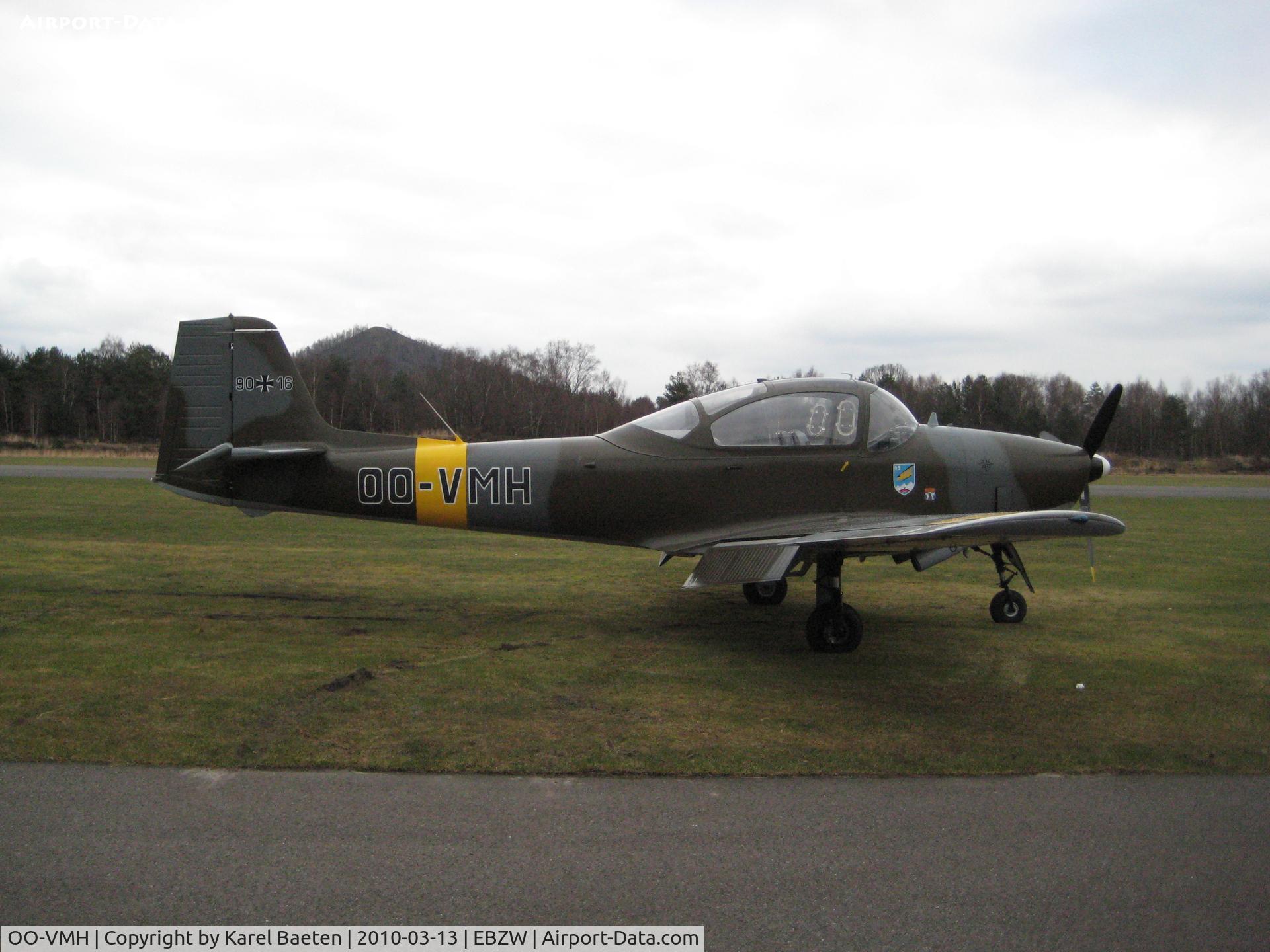 OO-VMH, 1958 Piaggio FWP-149D C/N 026, shot@EBZW
