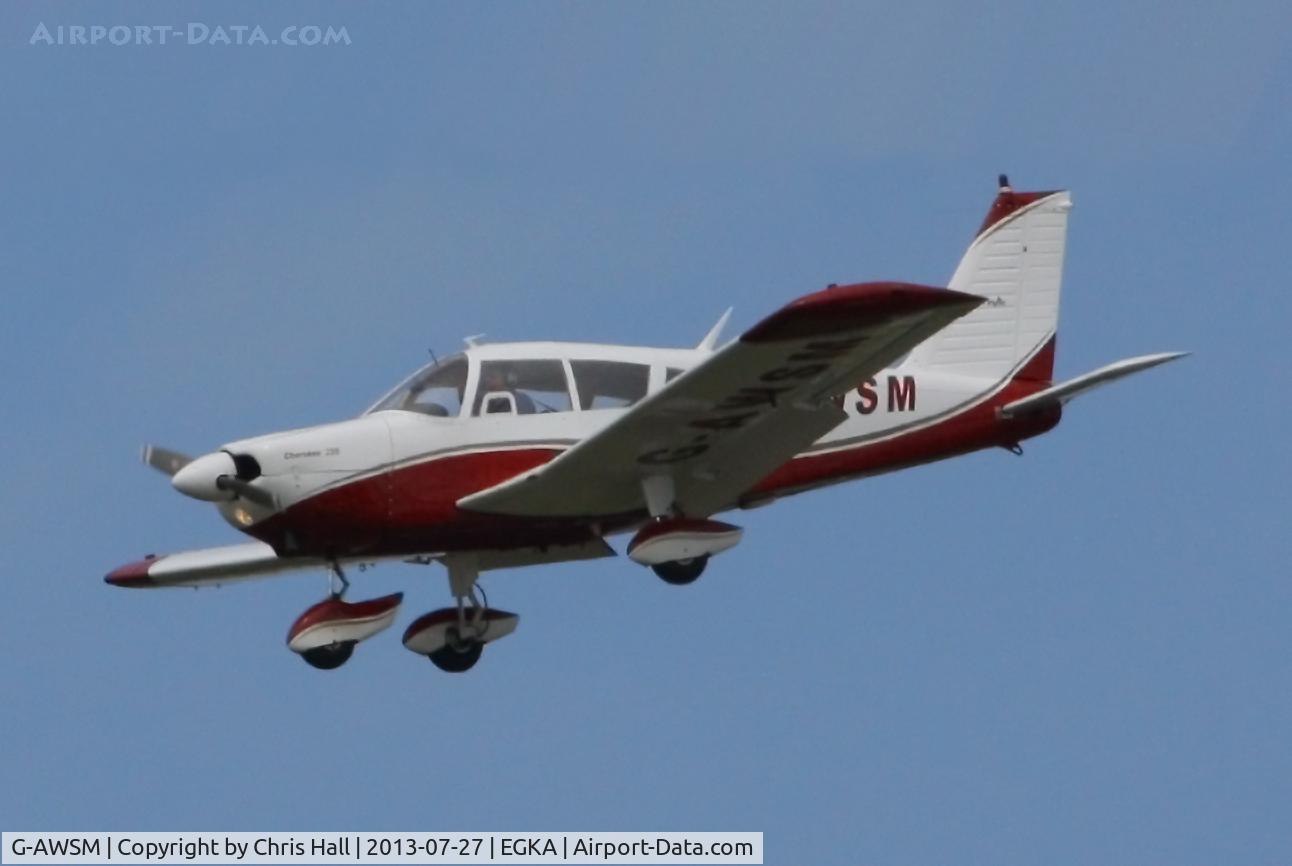 G-AWSM, 1968 Piper PA-28-235 Cherokee C C/N 28-11125, Aviation Projects Ltd