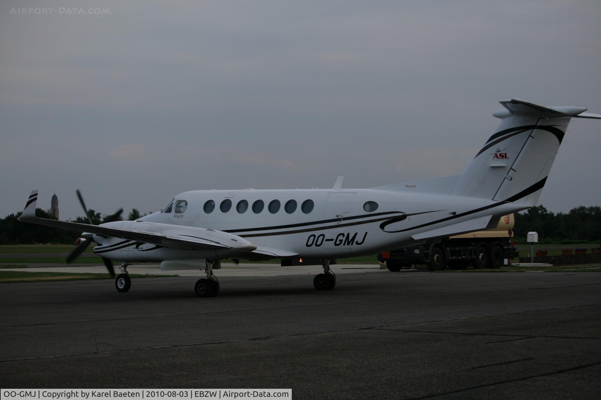 OO-GMJ, 2005 Beech 300 (Super King Air 350) C/N FL-460, maintenance@EBZW
