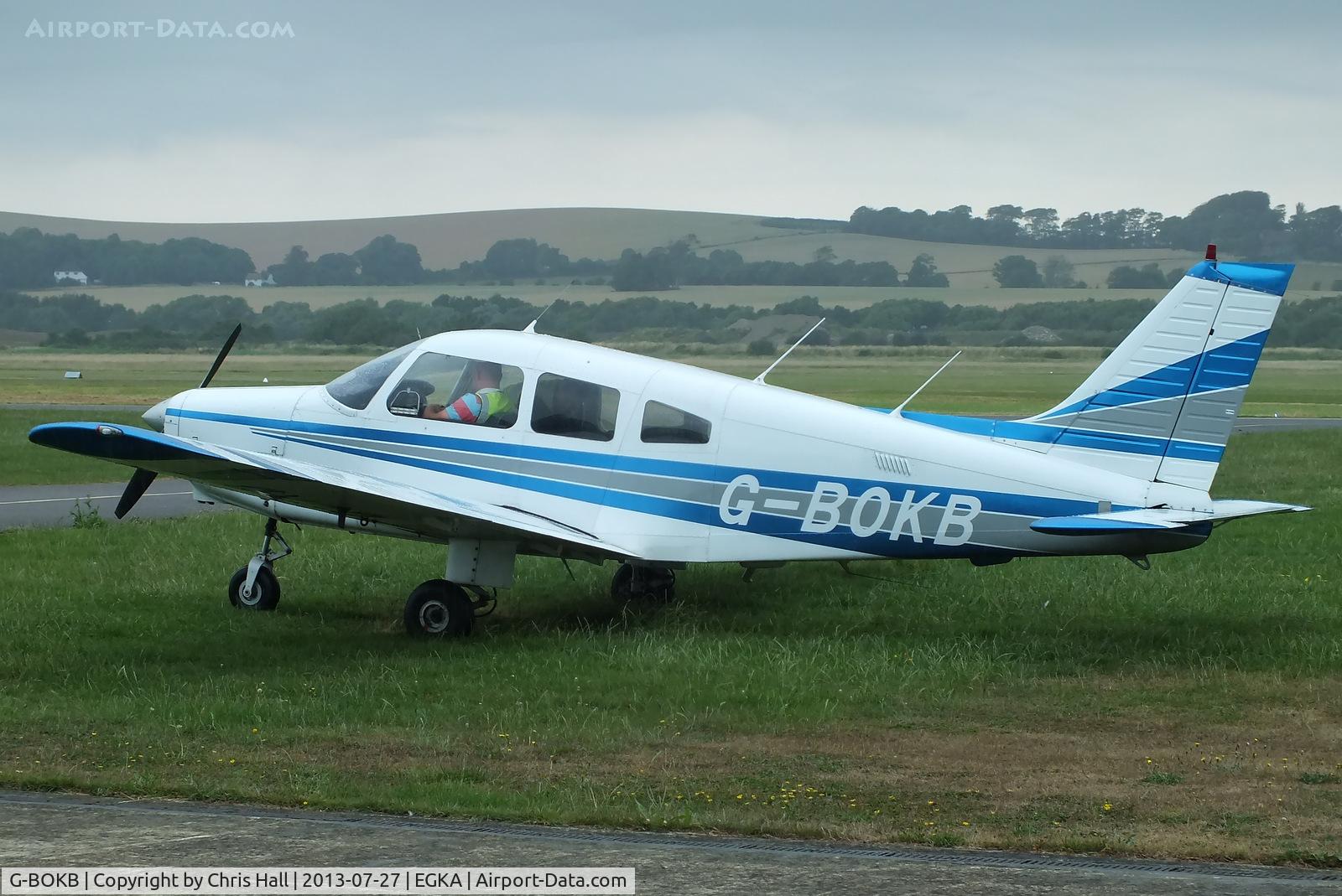 G-BOKB, 1982 Piper PA-28-161 Cherokee Warrior II C/N 28-8216077, Apollo Aviation