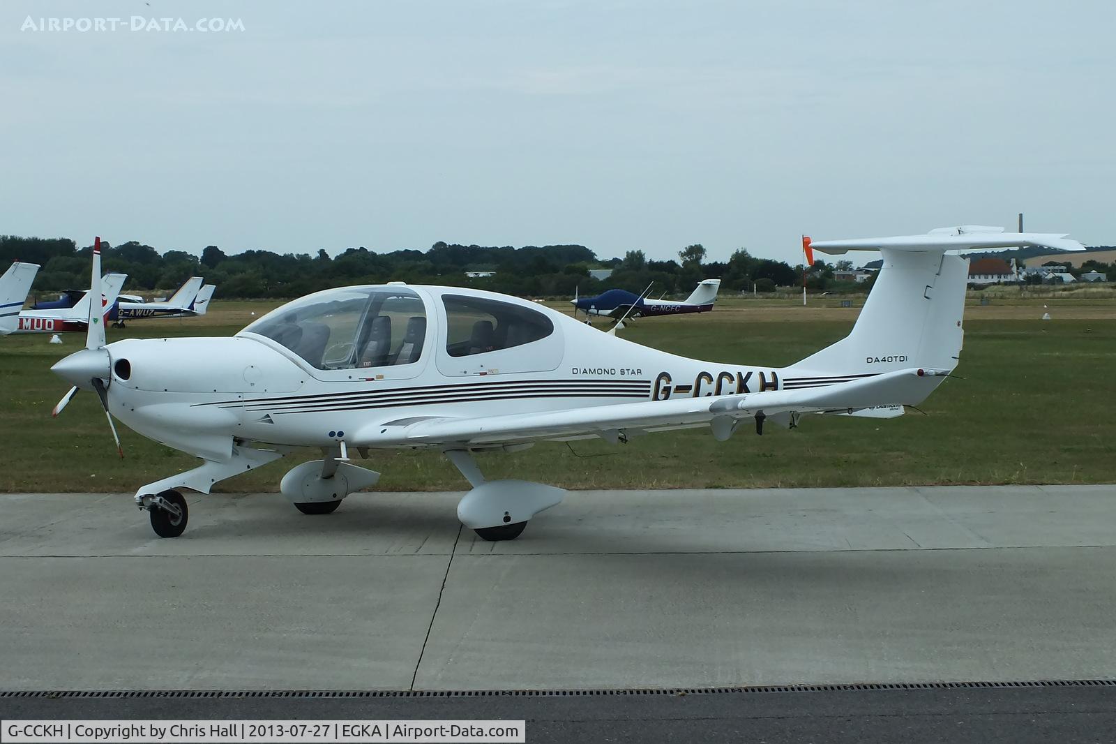 G-CCKH, 2003 Diamond DA-40D Diamond Star C/N D4.039, Flying Time Ltd