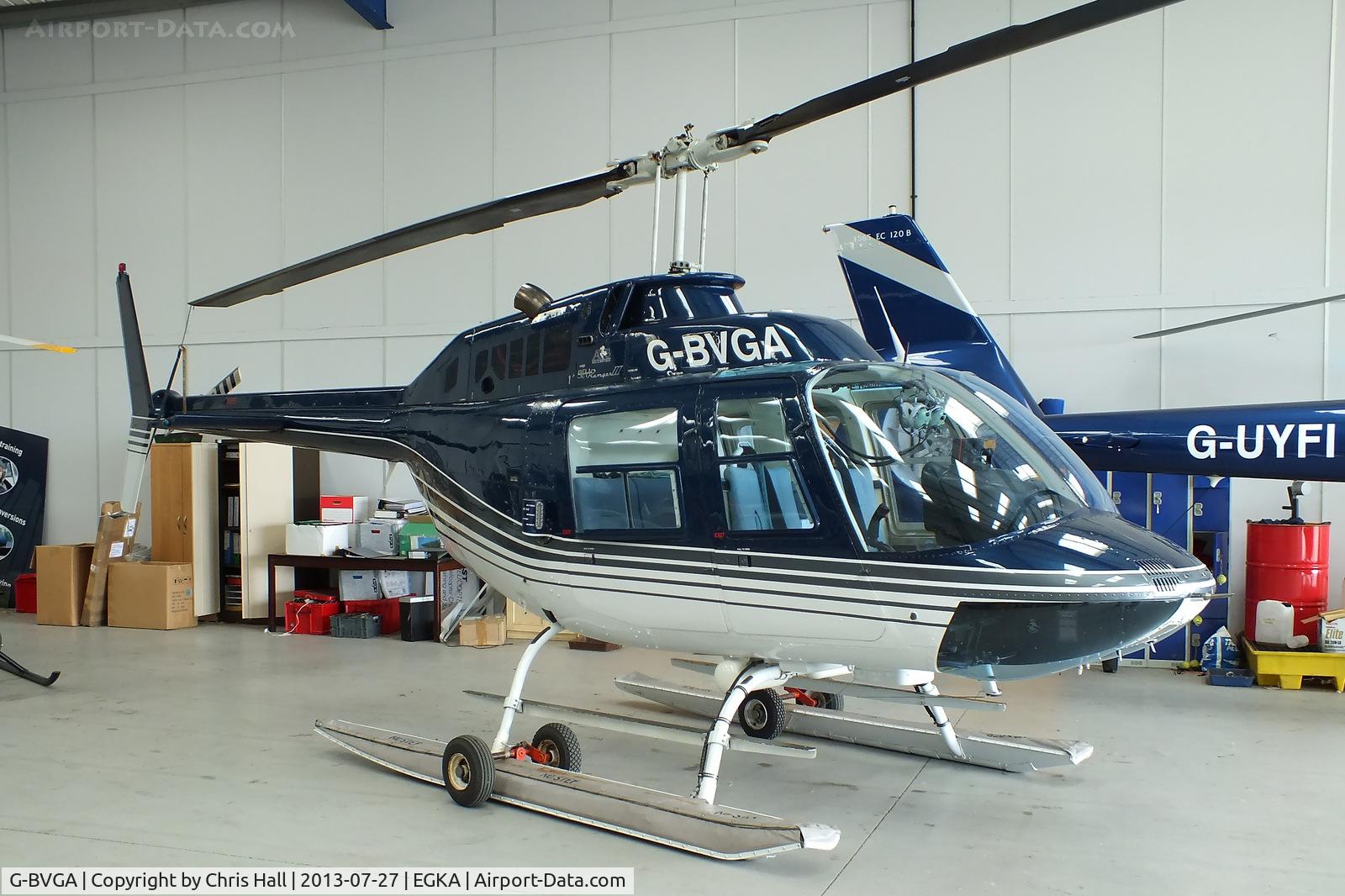 G-BVGA, 1980 Bell 206B JetRanger III C/N 2922, Findon Air Services