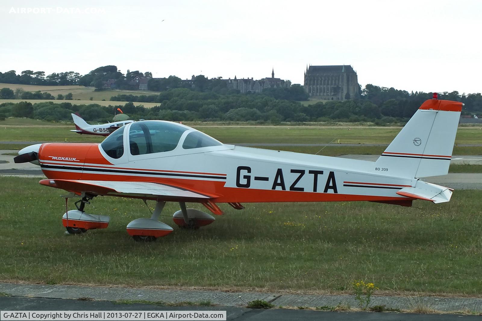 G-AZTA, 1972 Bolkow Bo-209 Monsun C/N 190, privately owned