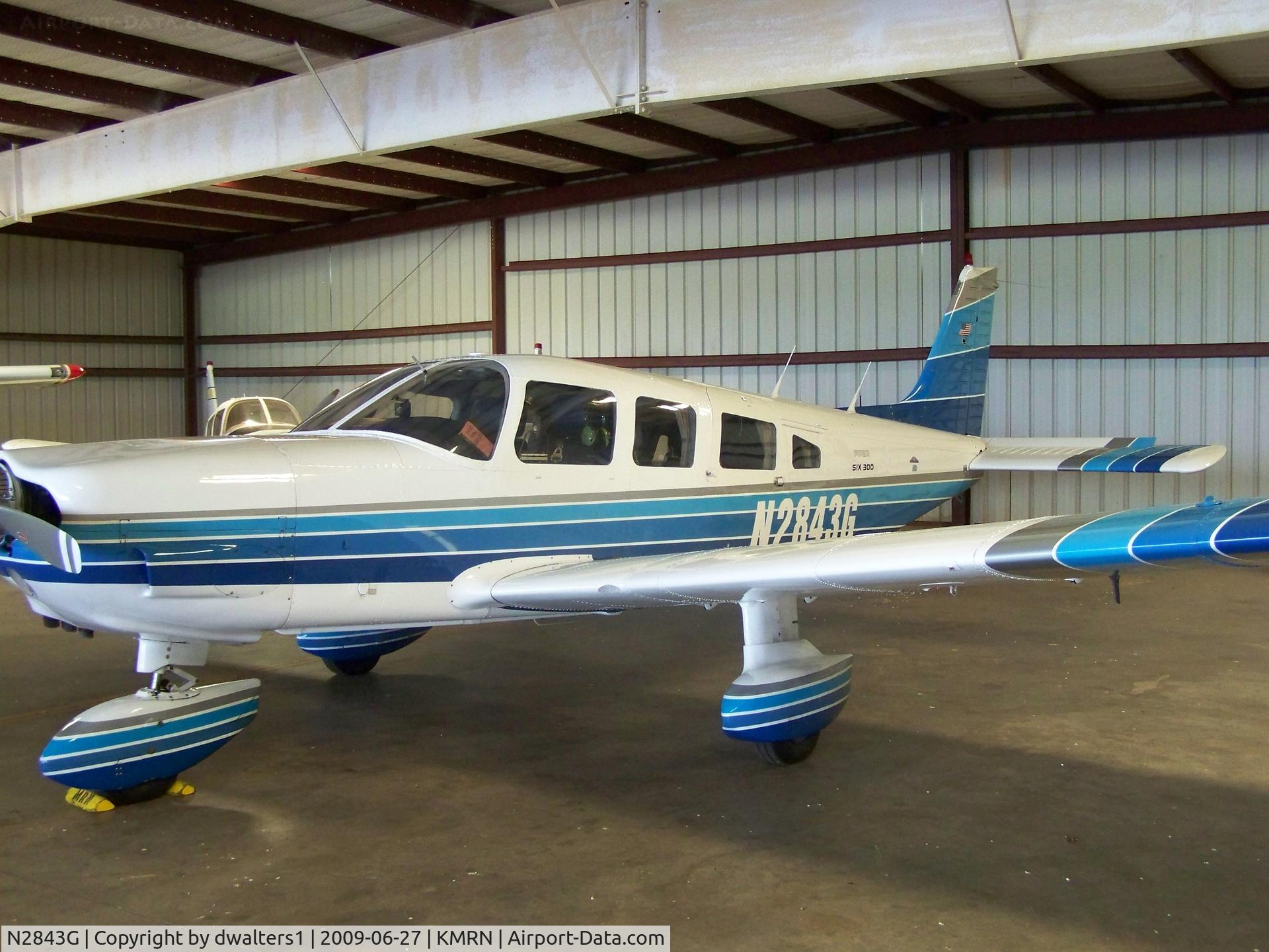 N2843G, 1979 Piper PA-32-300 Cherokee Six C/N 32-7940152, Taken at KMRN
