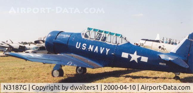 N3187G, North American SNJ-5 Texan C/N 52022, Aircraft destroyed.