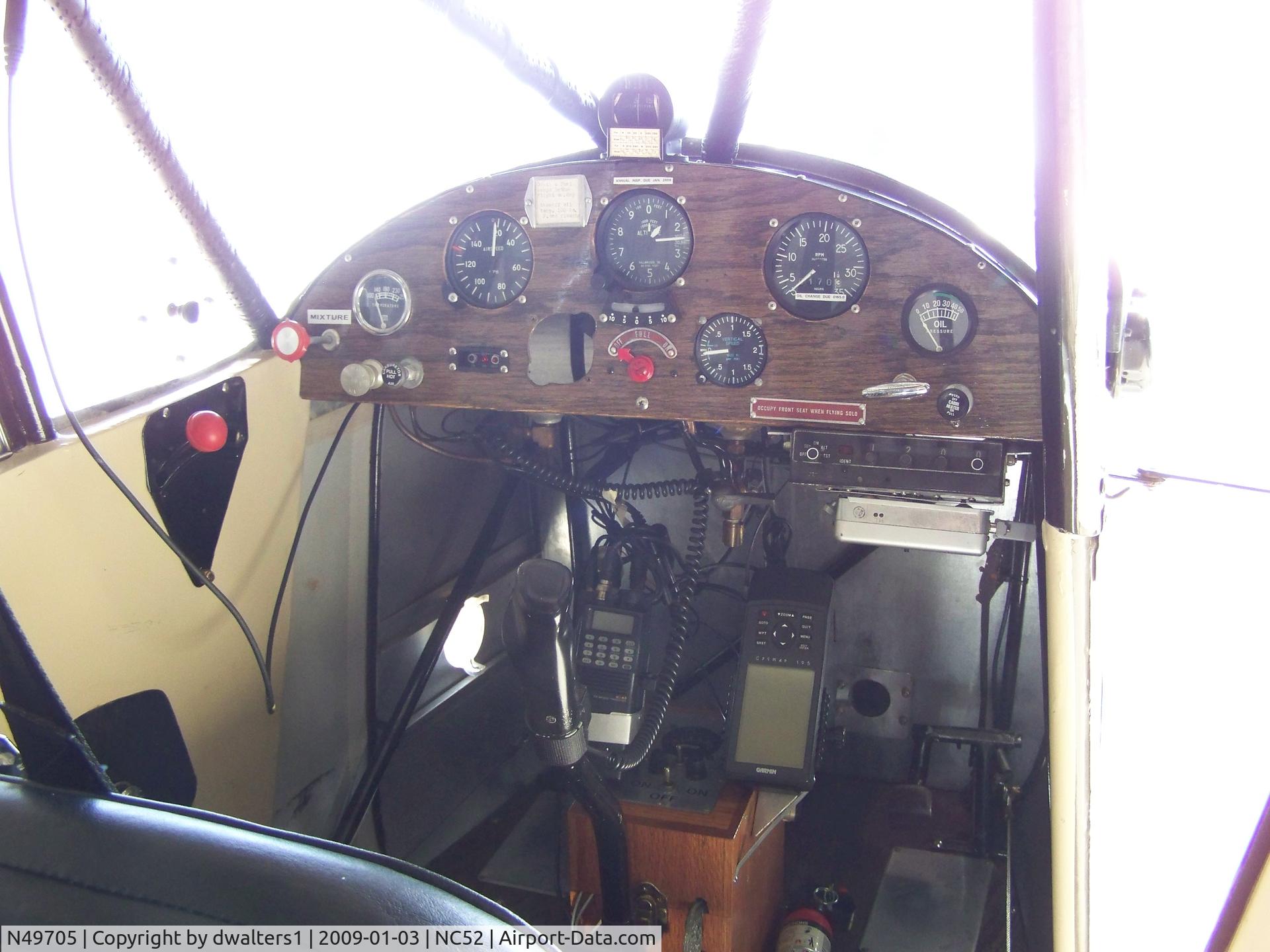 N49705, 1942 Aeronca 0-58B Grasshopper C/N 058B-8272, Taken at NC52