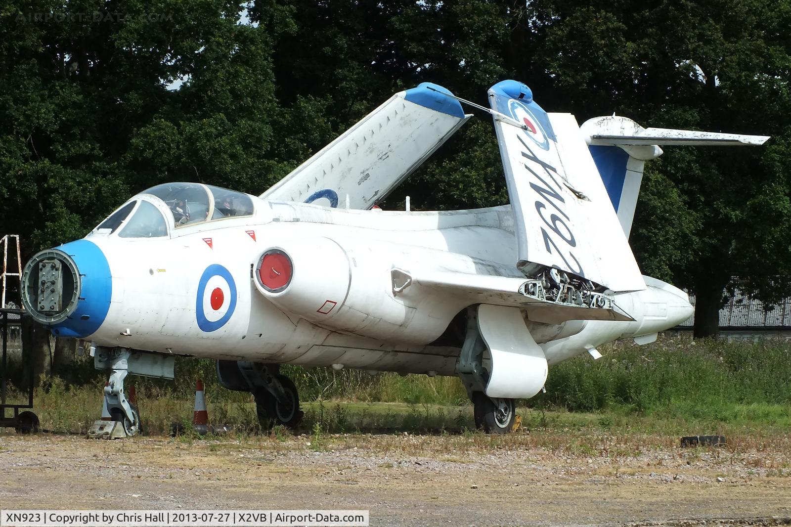 XN923, 1962 Blackburn Buccaneer S.1 C/N B3-03-61, displayed at the Gatwick Aviation Museum