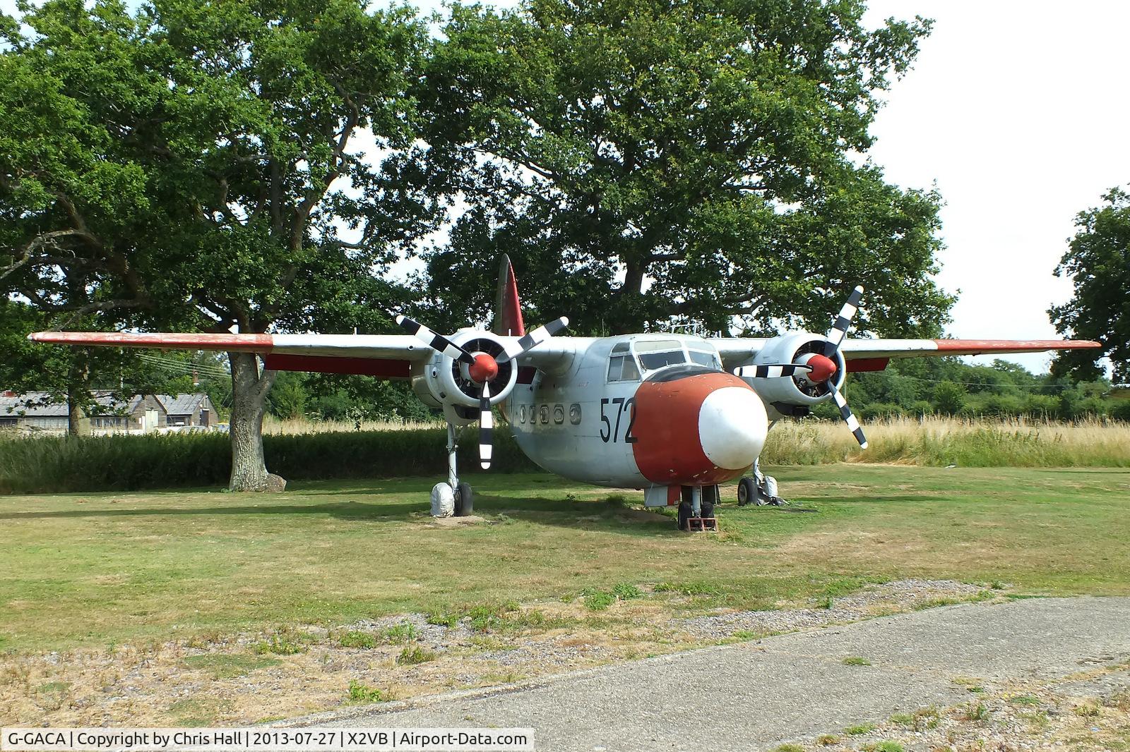 G-GACA, 1952 Percival P-57 Sea Prince T1 C/N P57/58, displayed at the Gatwick Aviation Museum