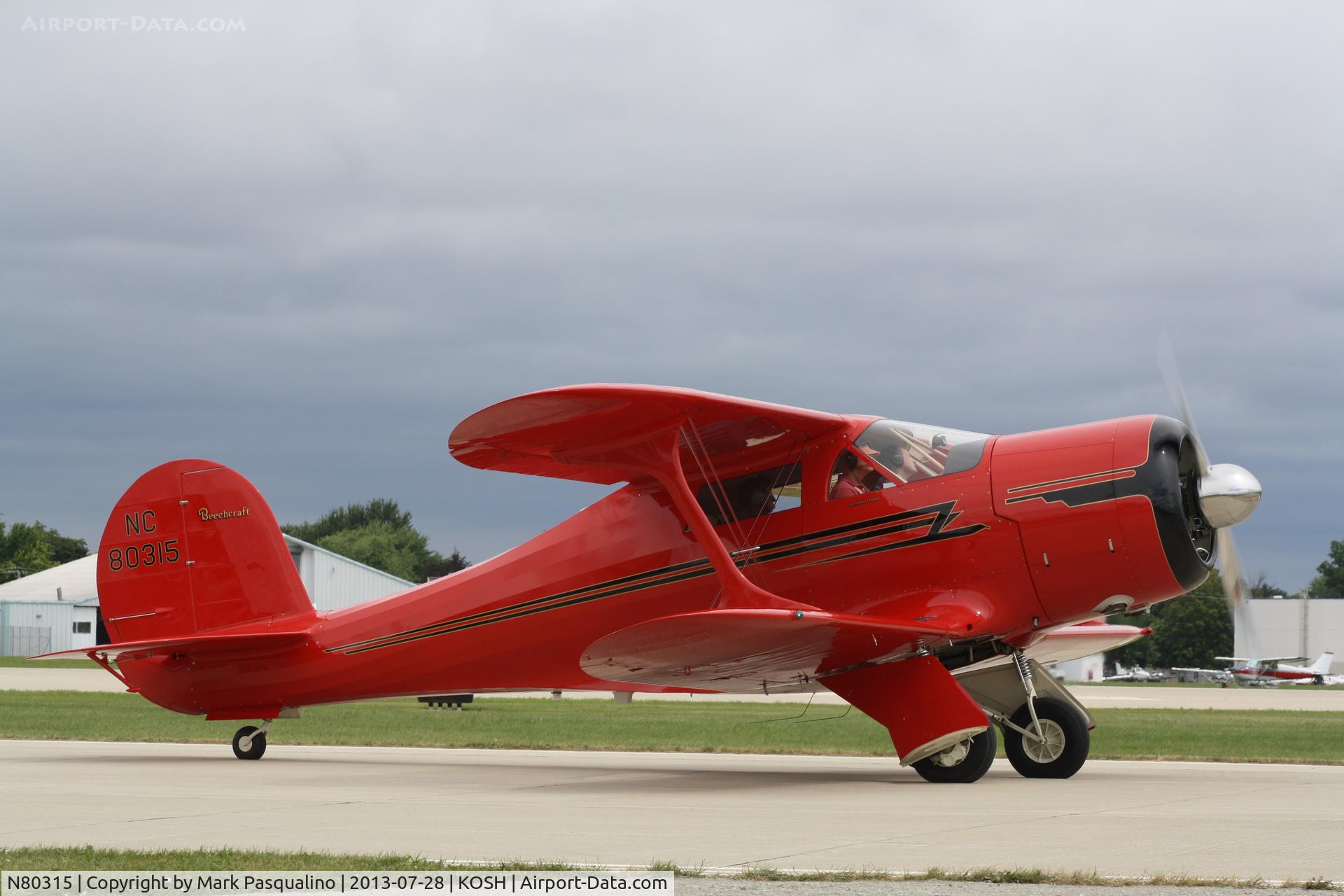N80315, 1947 Beech G17S C/N B-14, Beech G17S