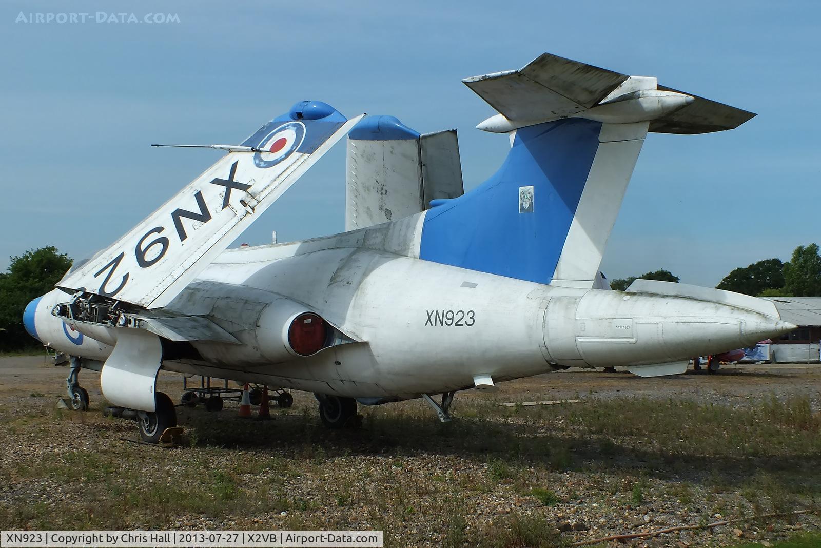 XN923, 1962 Blackburn Buccaneer S.1 C/N B3-03-61, displayed at the Gatwick Aviation Museum