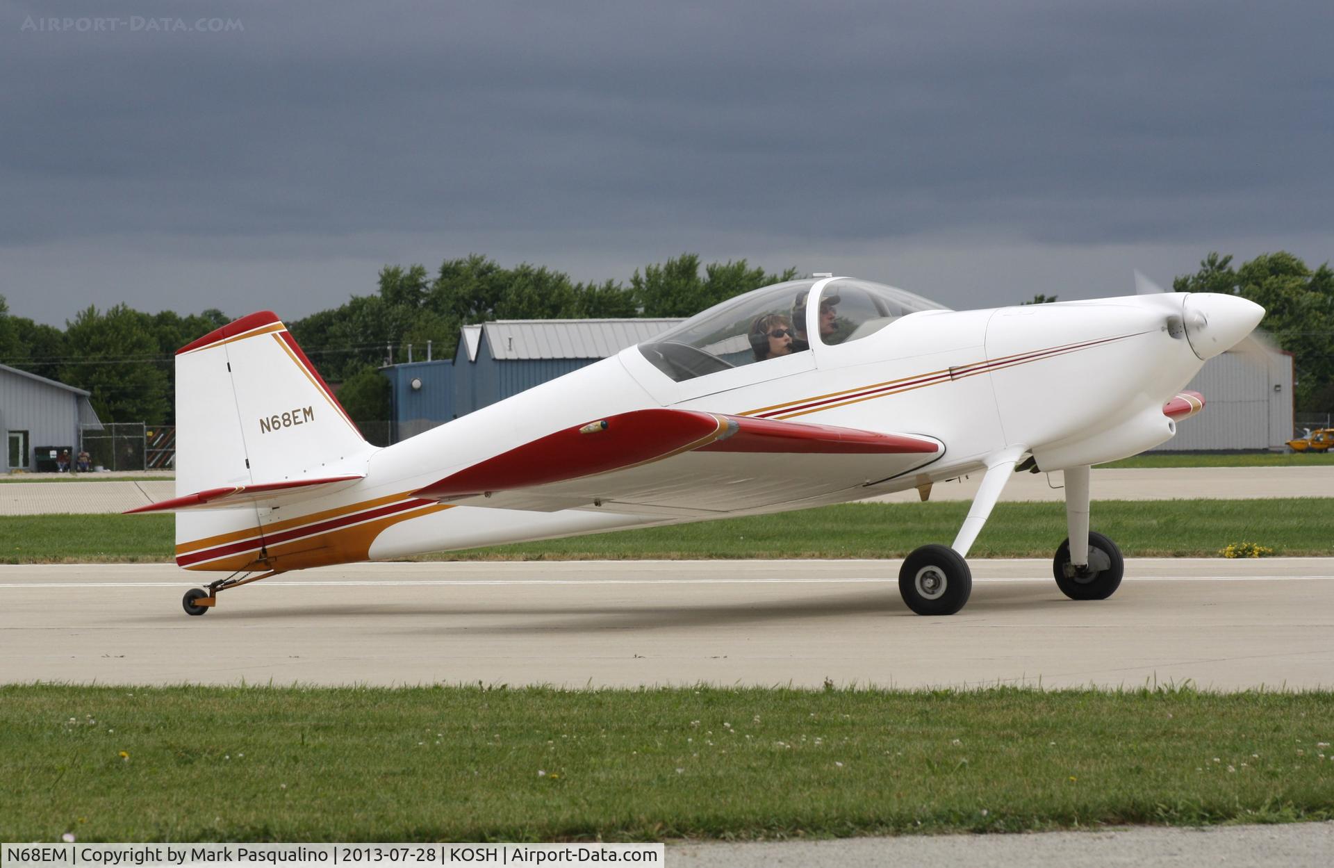N68EM, 1996 Vans RV-6 C/N 21464, Vans RV-6