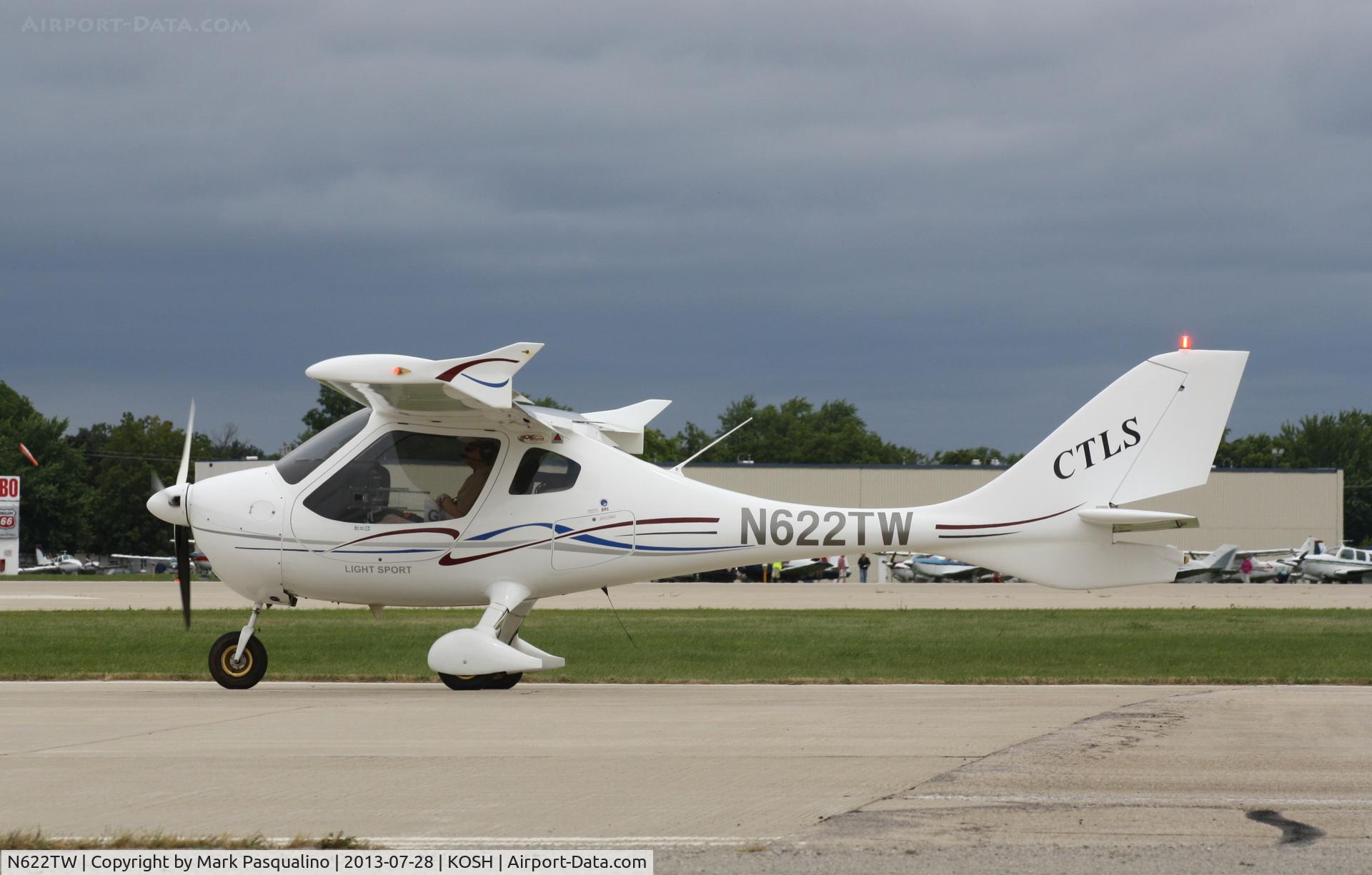 N622TW, 2008 Flight Design CTLS C/N F-08-05-10, Flight Design Gmbh CTLS