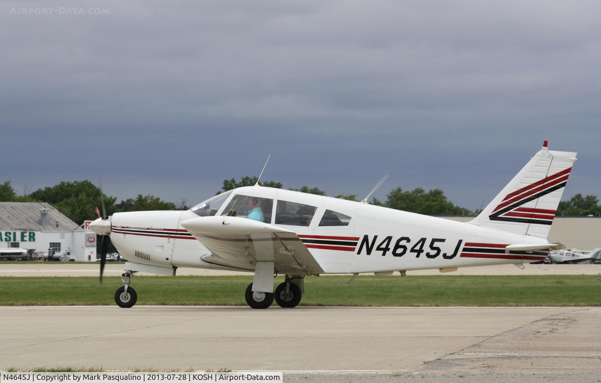 N4645J, 1968 Piper PA-28R-180 Cherokee Arrow C/N 28R-30538, Piper PA-28R-180