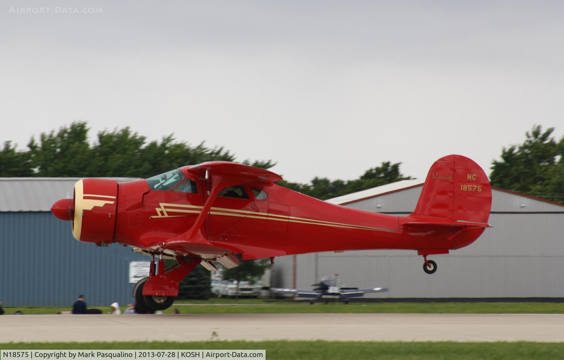N18575, 1937 Beech D17S Staggerwing C/N 179, Beech D17S