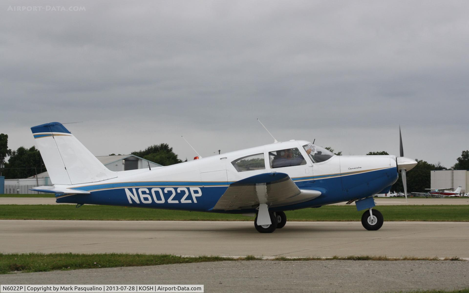 N6022P, 1959 Piper PA-24 Comanche C/N 24-1117, Piper PA-24