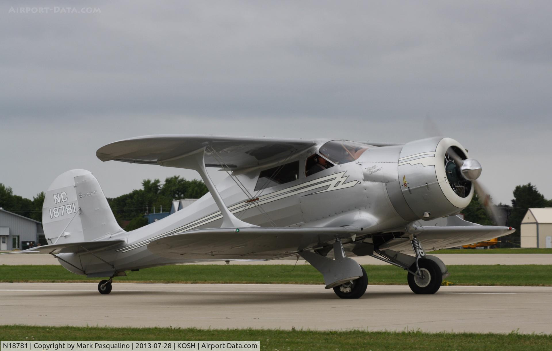N18781, 1938 Beech F17D Staggerwing C/N 204, Beech F17D