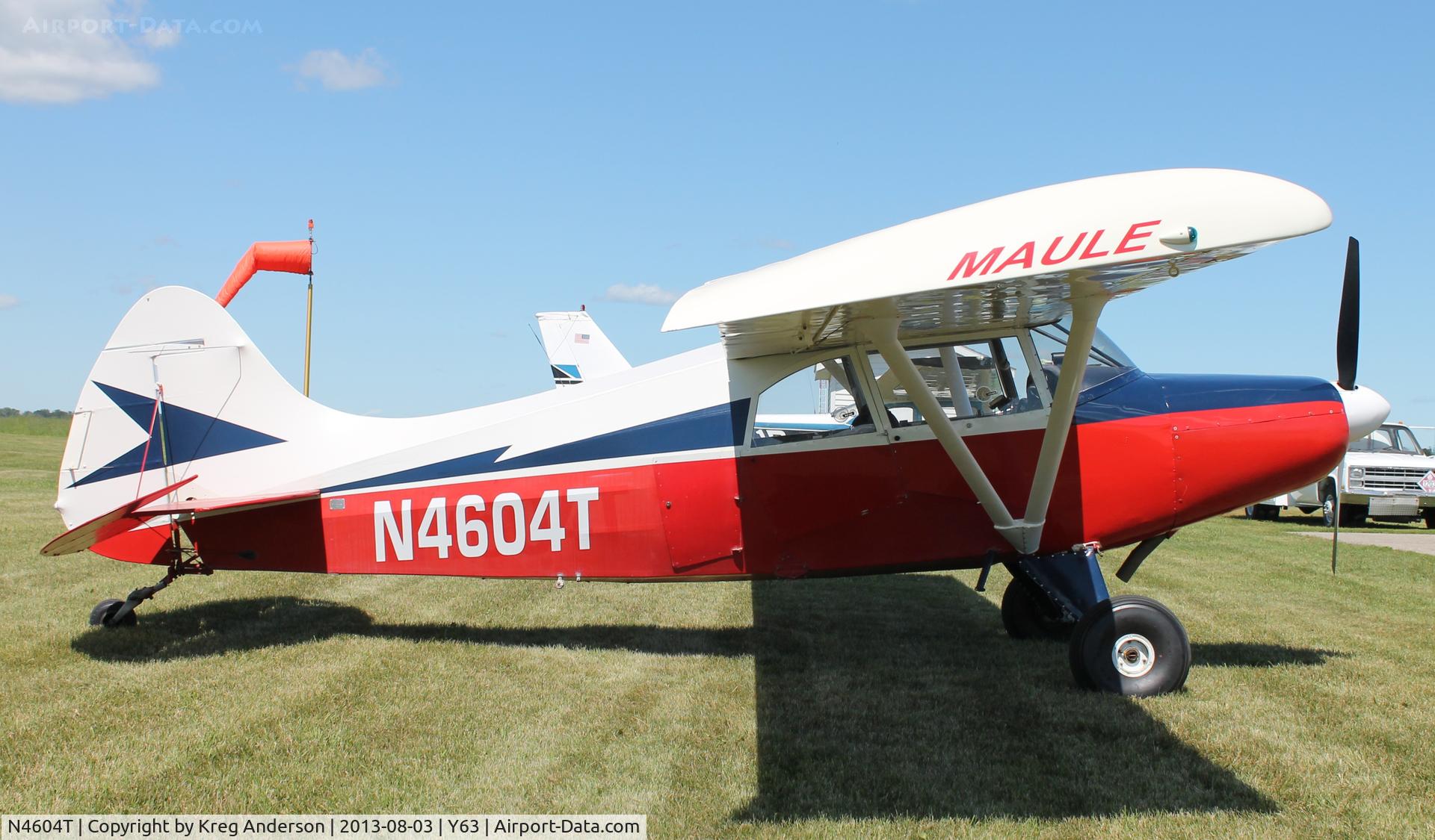 N4604T, 1965 Maule M-4-210 Rocket C/N 1017, 2013 Elbow Lake Fly-in