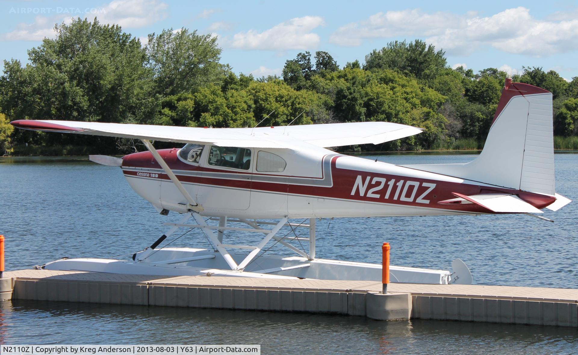 N2110Z, 1963 Cessna 180 C/N 18051210, 2013 Elbow Lake Fly-in