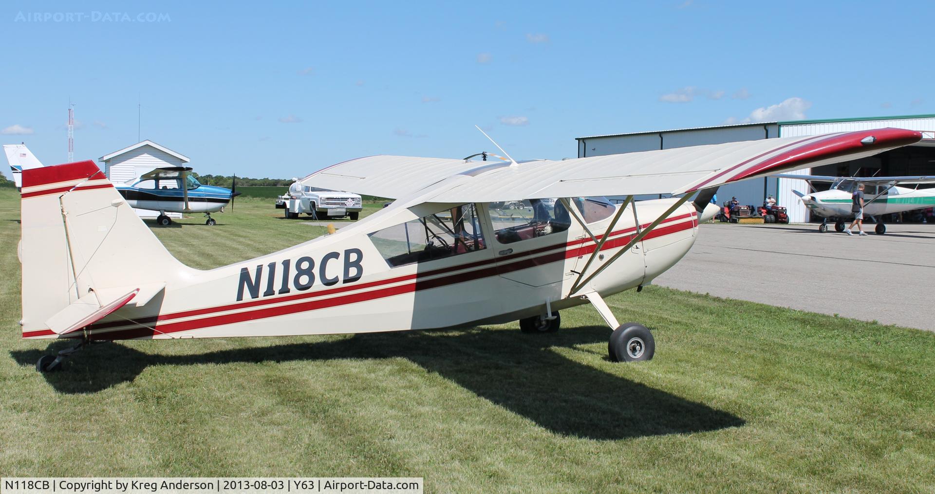 N118CB, 1969 Champion 7GCAA Citabria C/N 202, 2013 Elbow Lake Fly-in