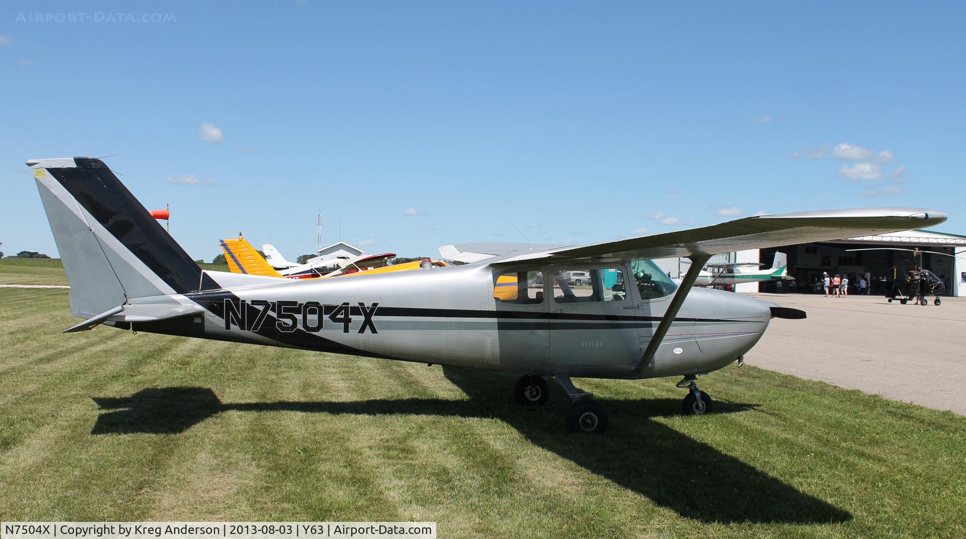 N7504X, 1960 Cessna 172B C/N 17248004, 2013 Elbow Lake Fly-in